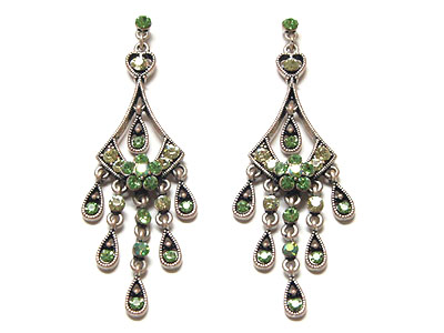 Austrian crystal chandelier earring