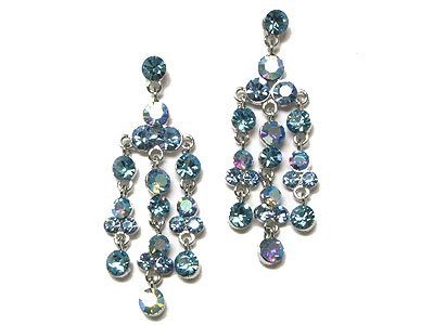 Austrian crystal chandelier earring