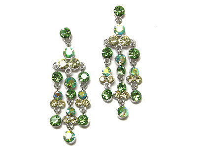 Austrian crystal chandelier earring