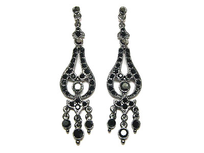 Austrian crystal chandelier earring