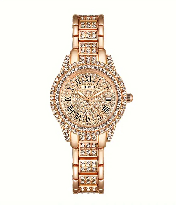 Rhinestone watch